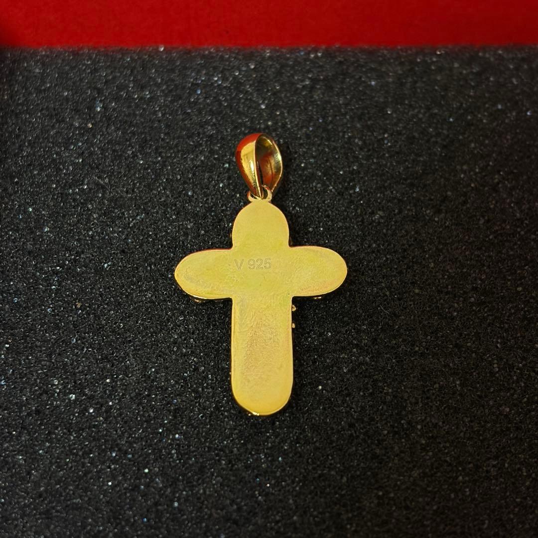 アクセサリー Venedacarter Small Flower Cross Pendant