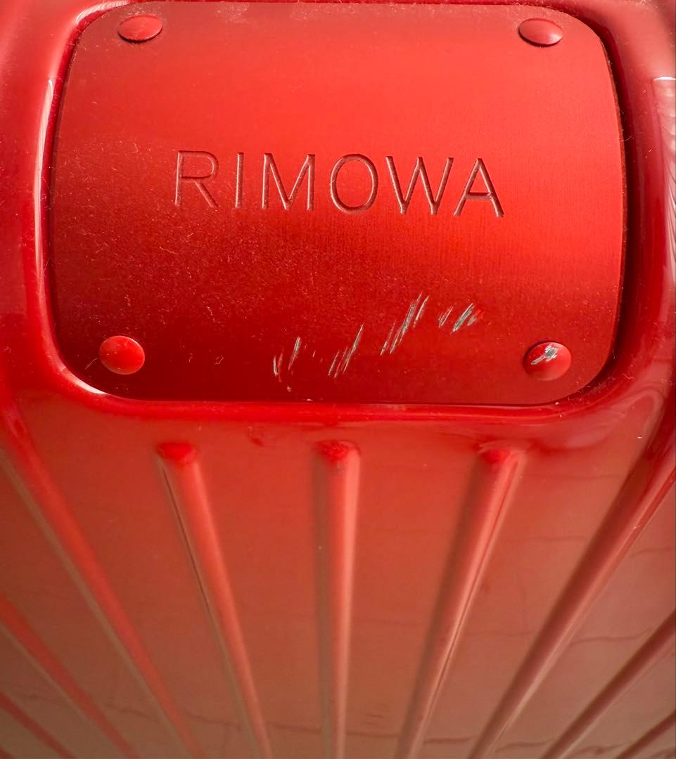 【美品】RIMOWA リモワ エッセンシャルキャビン 36L レッド　キャリー