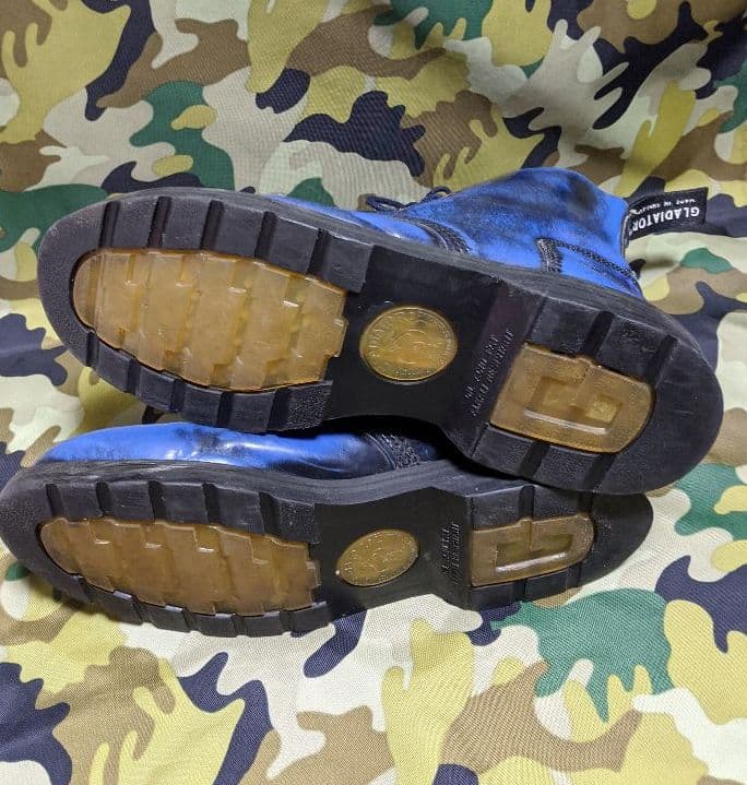 イングランド製GLADIATOR汚し加工レースアップブーツ