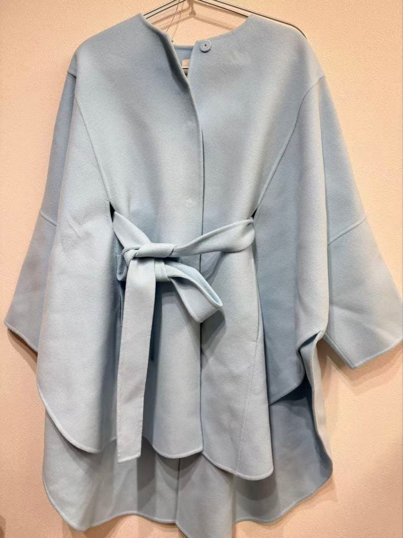 le PHIL ソフトウールリバーポンチョコート