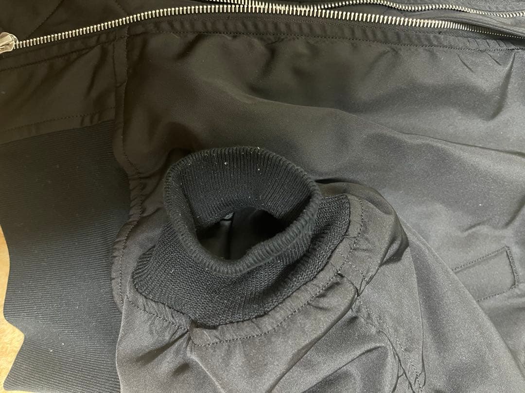 ジャケット・アウター HIGH DENSITY SILK TWILL FLIGHT BLOUSON