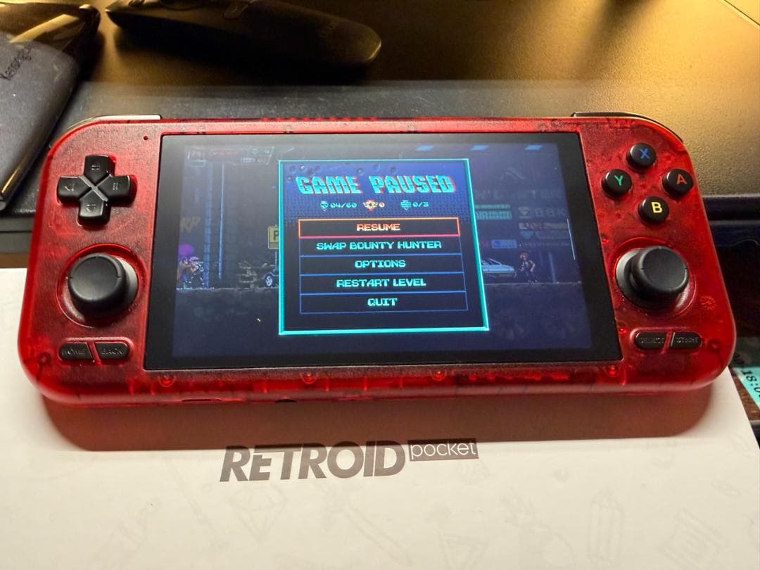 Retroid Pocket 4 Pro レッド＋ケース付 ( 即日発送 )