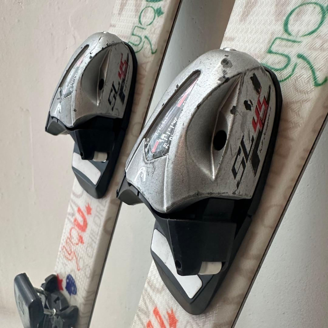 HEAD キッズ スキー板 おまけのストックつき