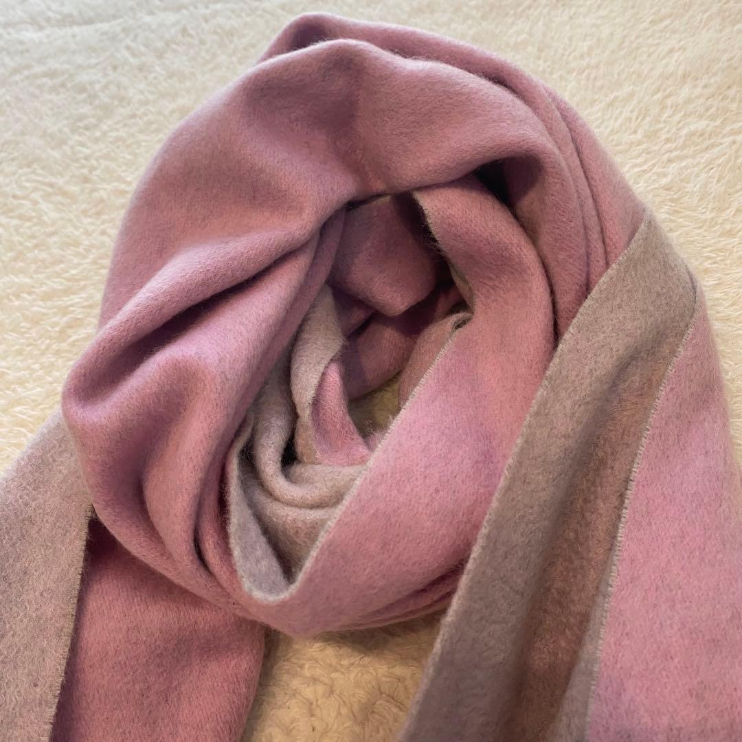 イヴサンローラン カシミヤ 100% 大判 ストール