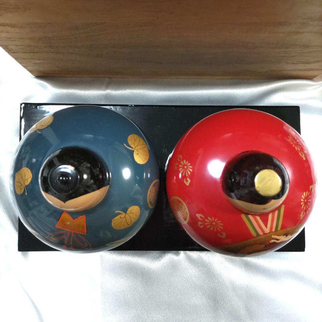 紀州塗り　雛人形