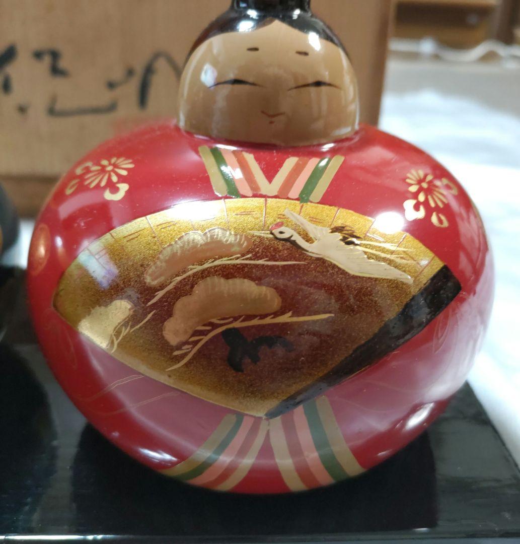 紀州塗り　雛人形