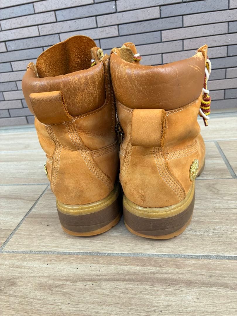 ティンバーランド、STÜSSY N4 コラボ、ワークブーツ ブラウン26.5cm