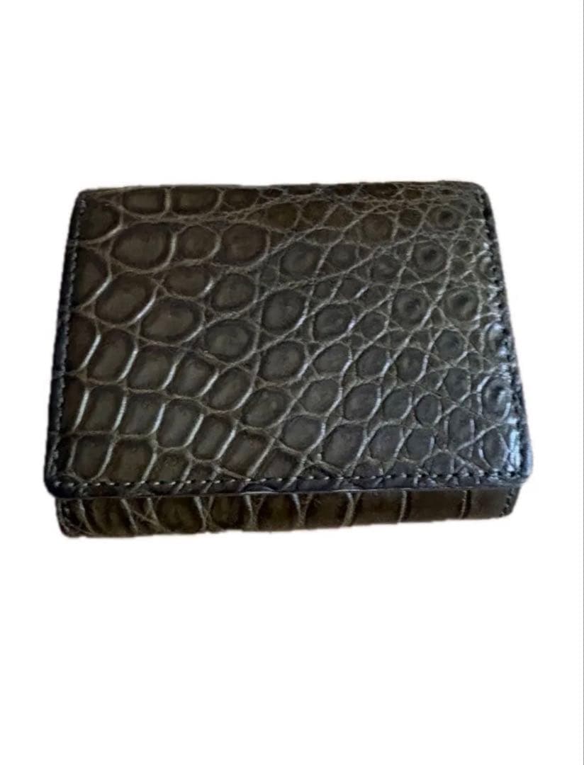 稀少「ATAO」ワルツクロコ　三つ折り財布　アタオミニ財布