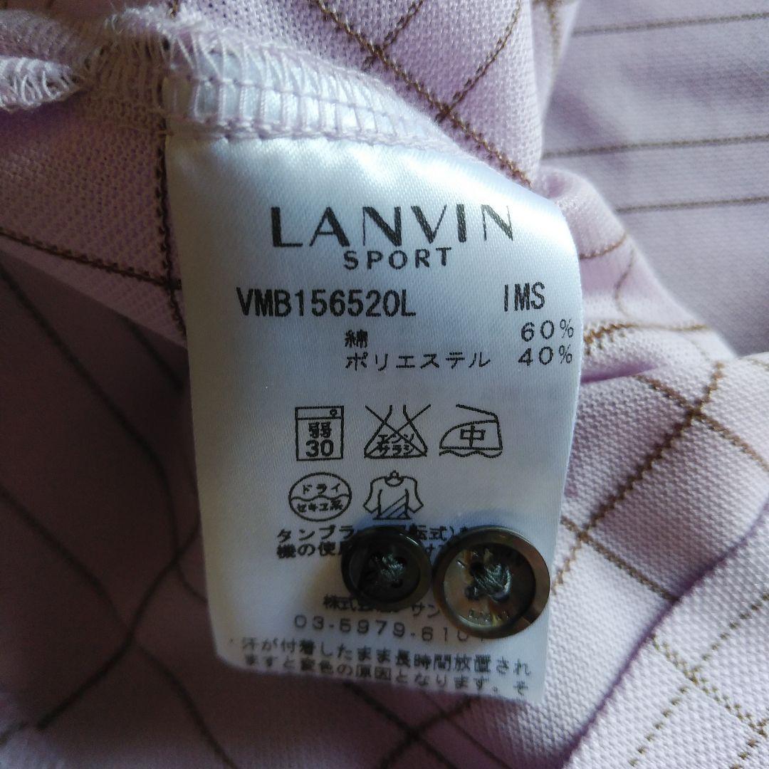 新品 LANVIN SPORT ランバンスポール ポロシャツ半袖38(M)