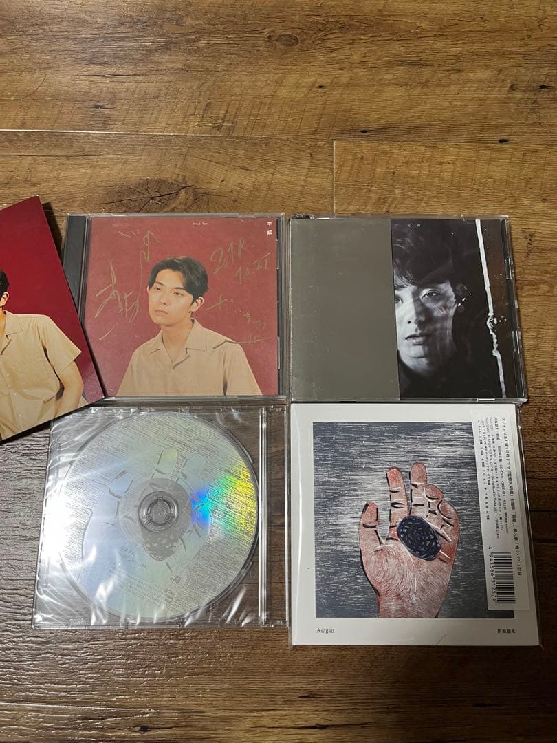 折坂悠太　CD4枚セット(平成直筆サイン入り)