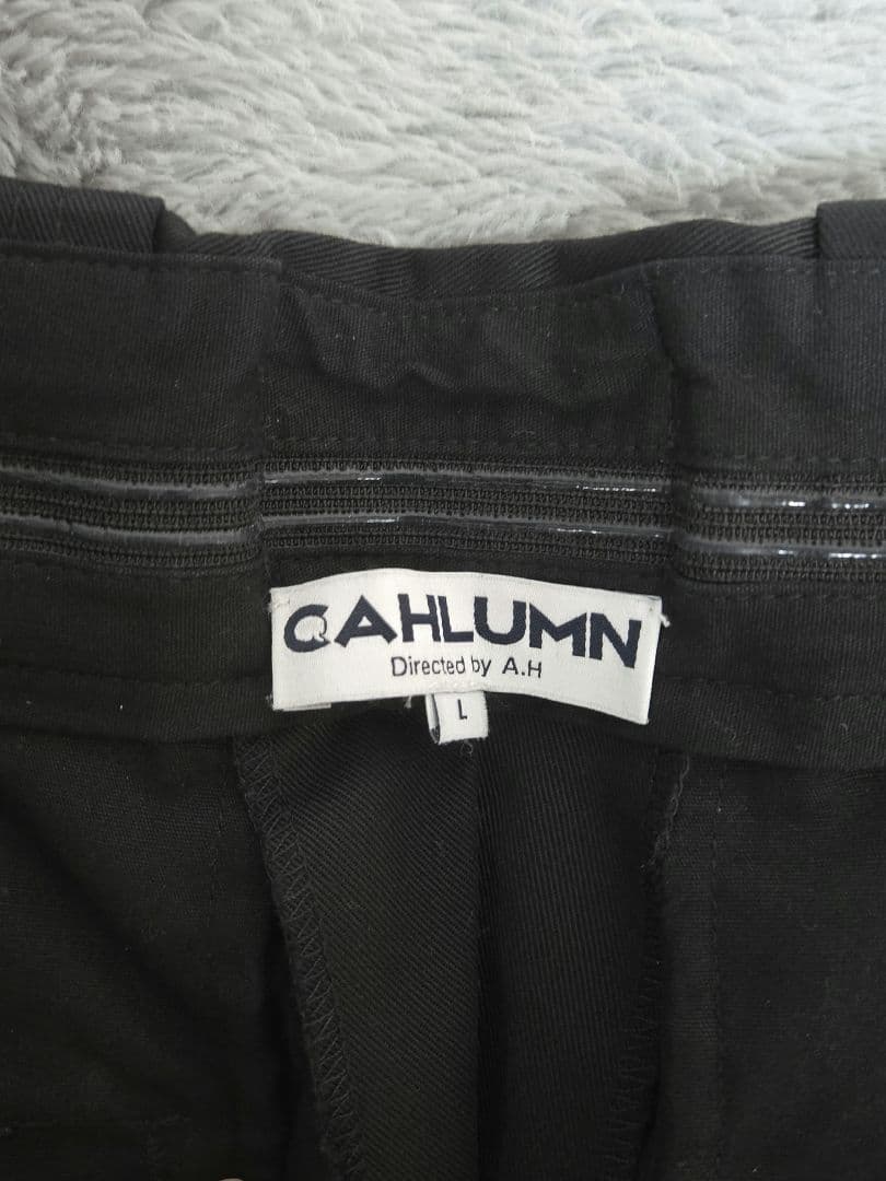 CAHLUMN カウラム TC Twill 1 Tuck Pants L 美品