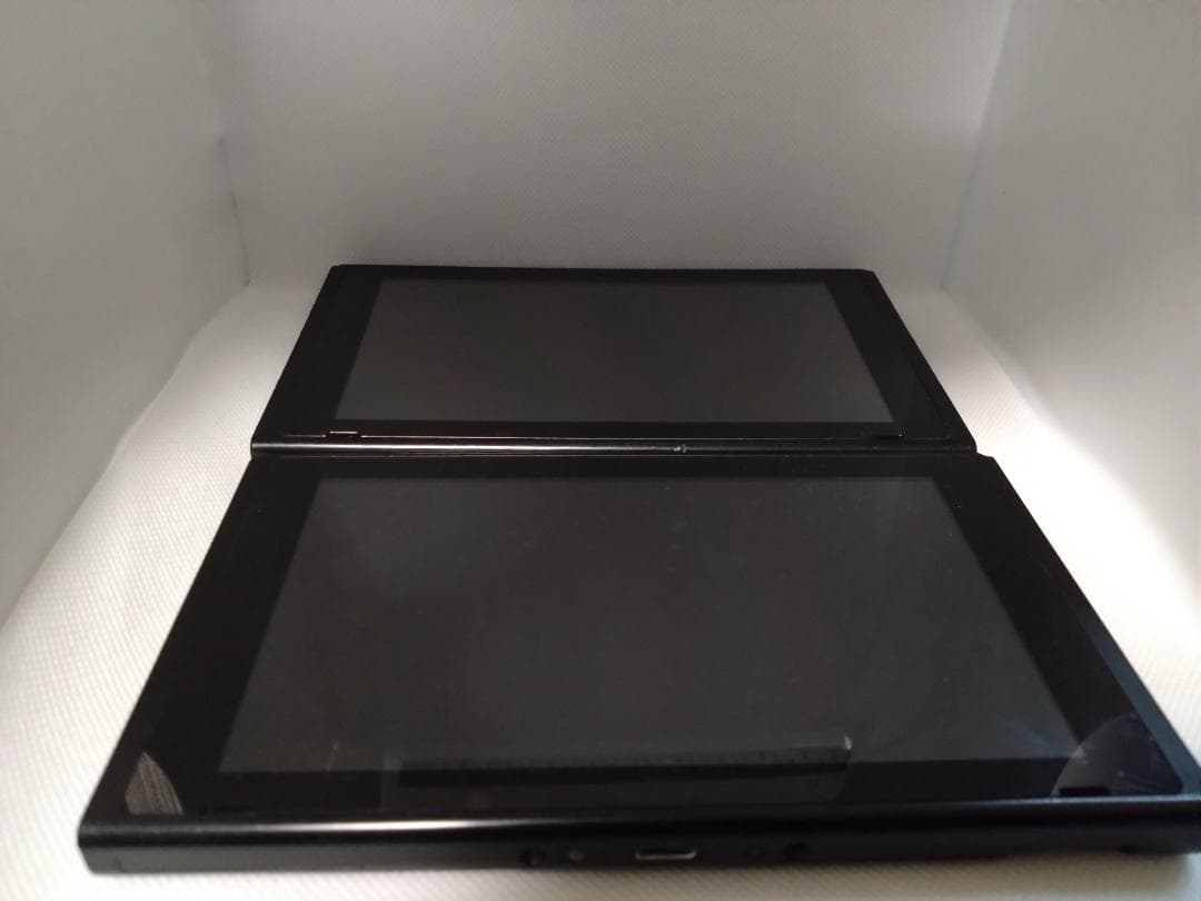 【ジャンク】Switch本体のみ2台セット 電源入ります 端子緩め スタンド欠け