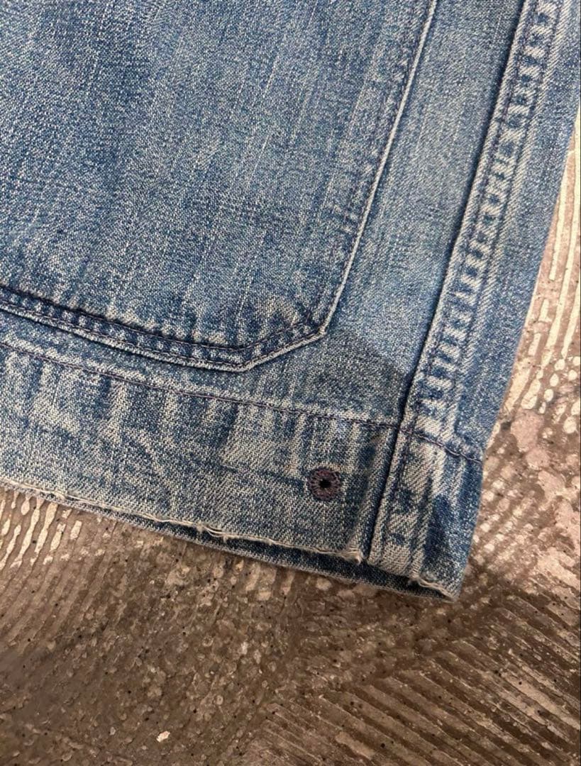 40s〜50s US NAVY ショールカラーカバーオール ヘチマ襟