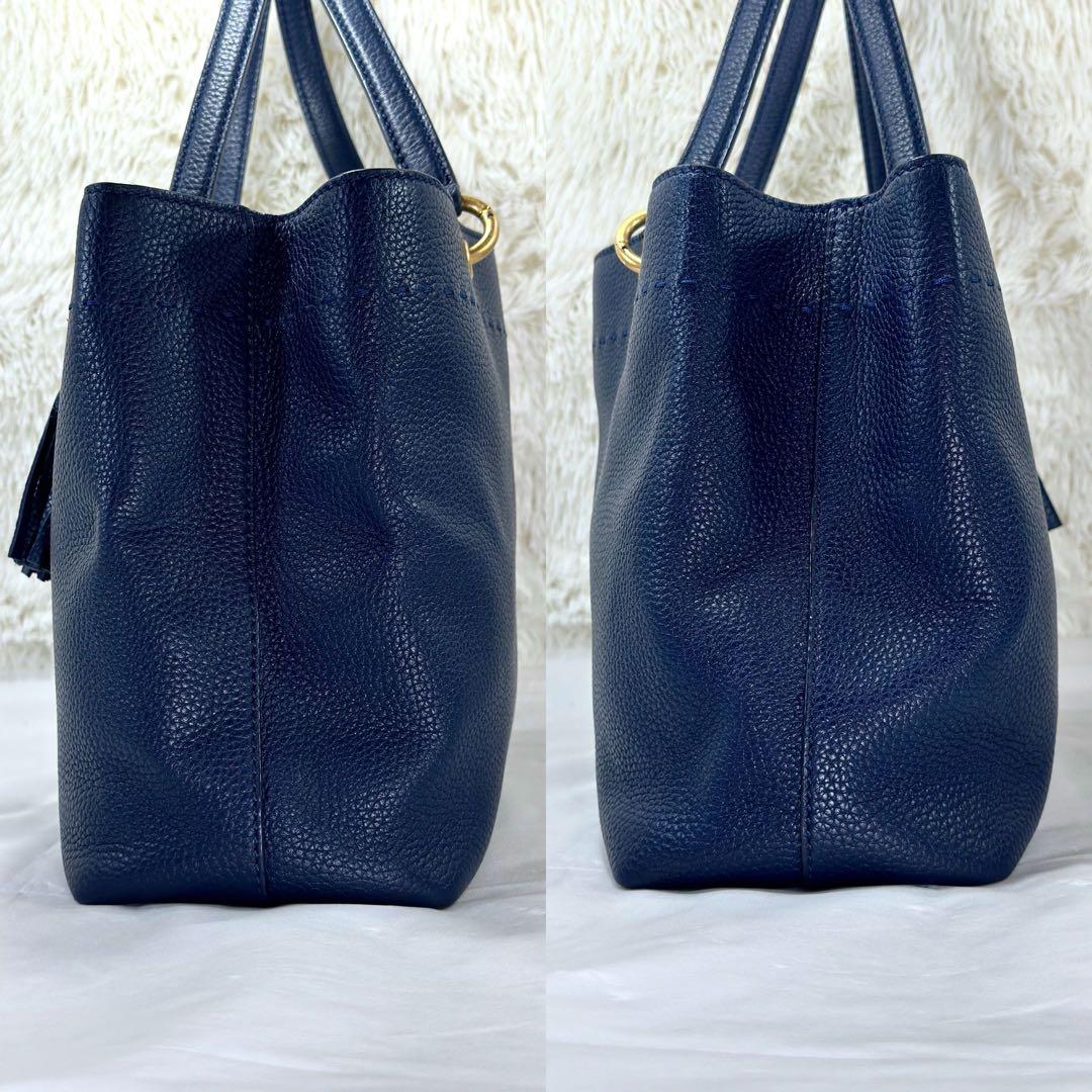 【未使用級/カード付】トリーバーチ マックグロー トートバッグ レザー A4可