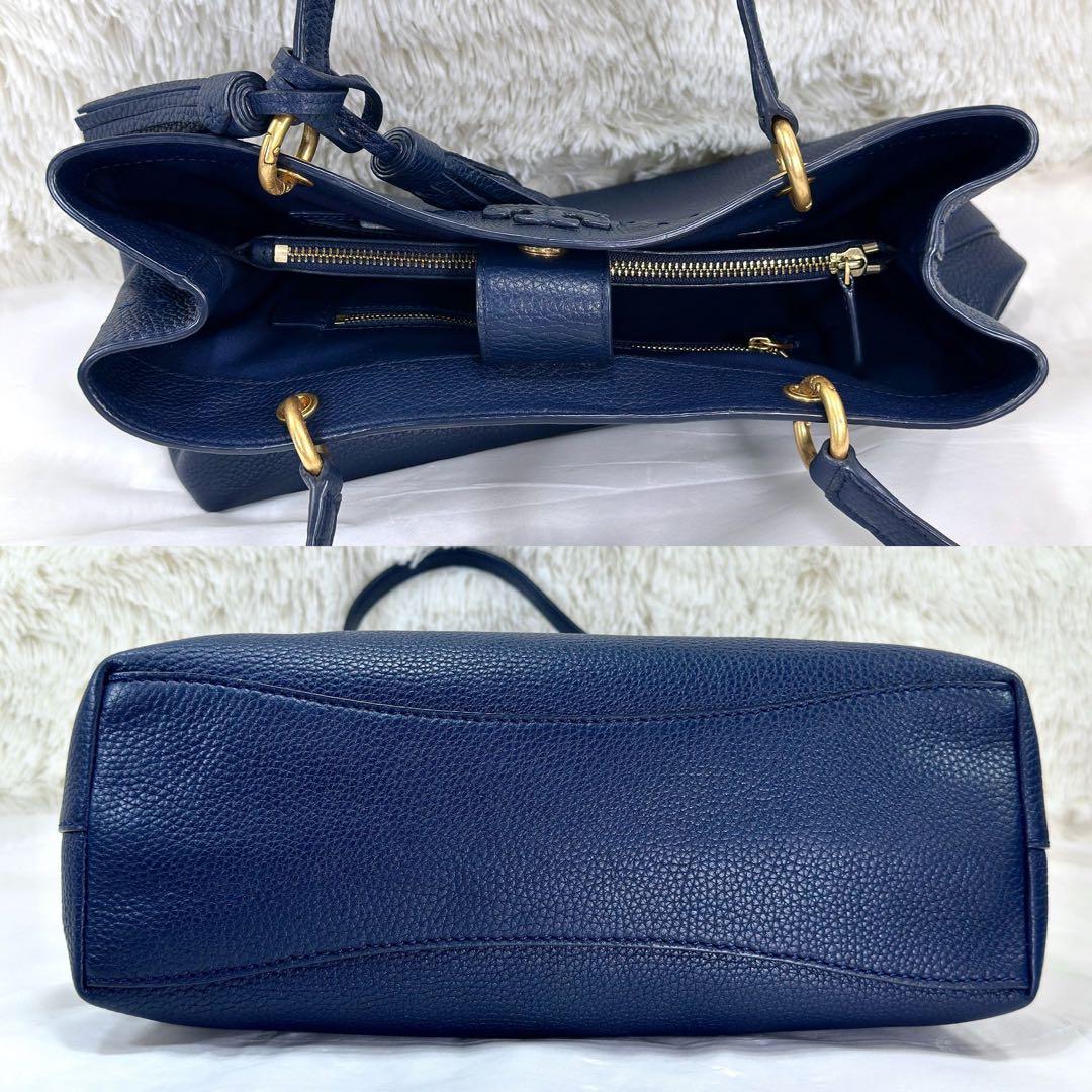 【未使用級/カード付】トリーバーチ マックグロー トートバッグ レザー A4可