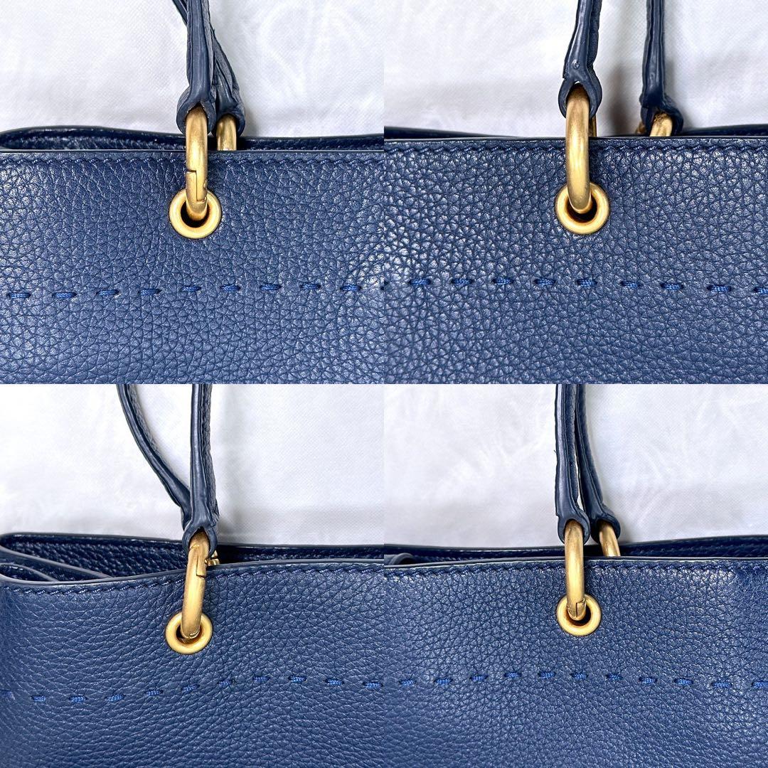 【未使用級/カード付】トリーバーチ マックグロー トートバッグ レザー A4可