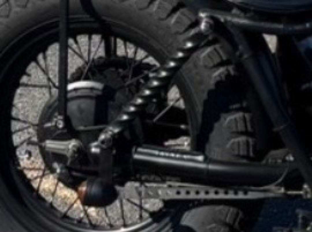 SR400リジットバー　ツイスト