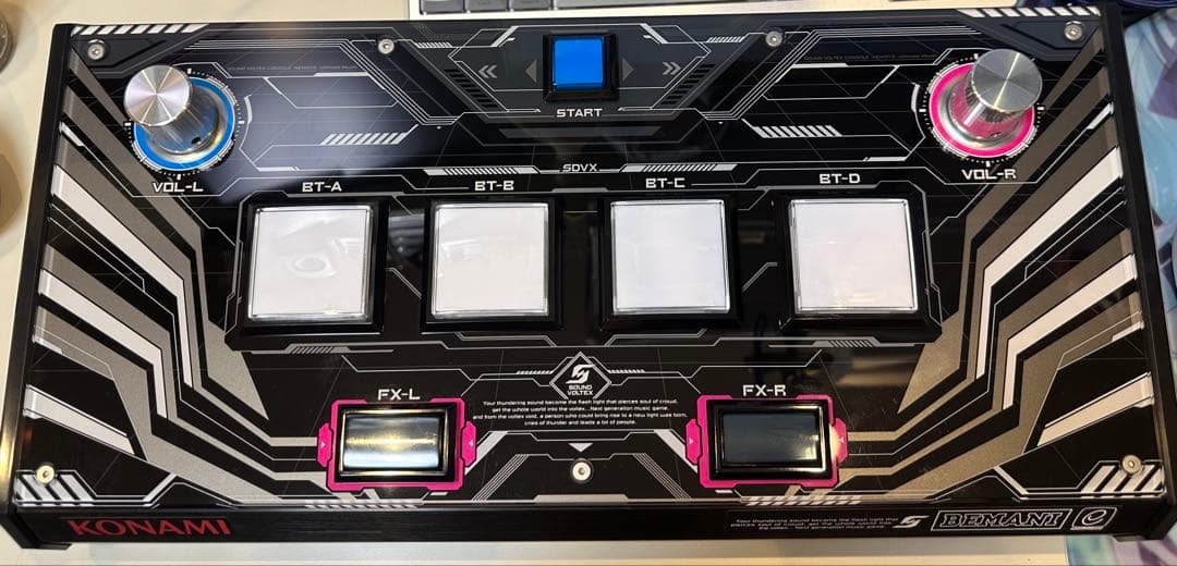 SOUND VOLTEX UltimateModel rev.2 コントローラー