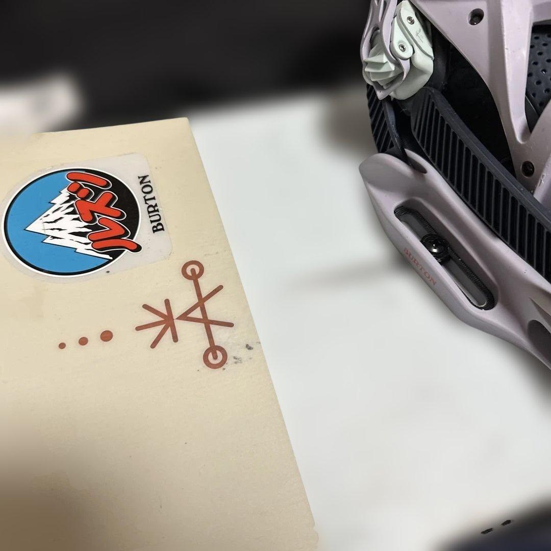 Burton スノーボード 145cm バインディング付き