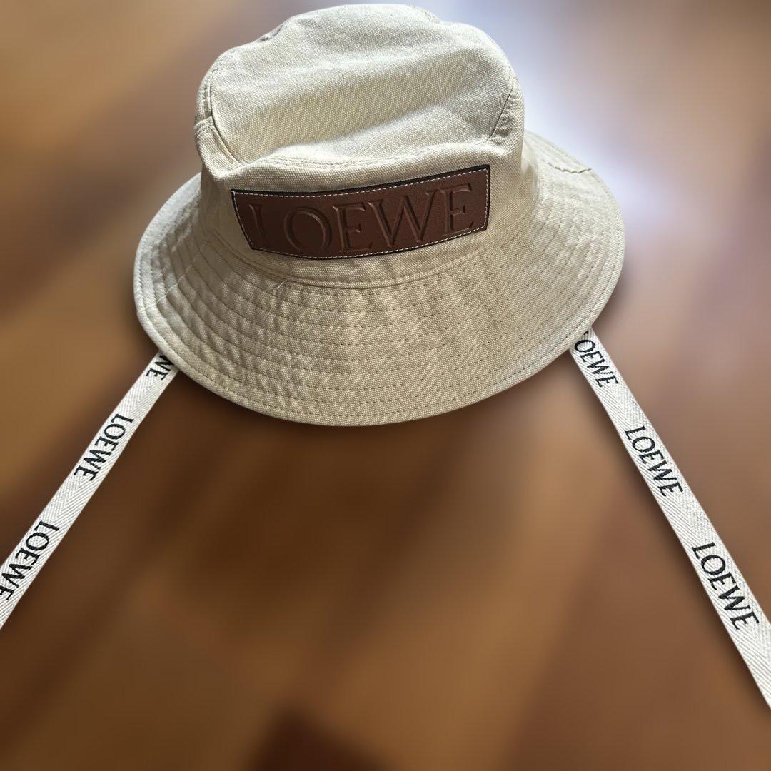 LOEWE バケットハット ベージュ