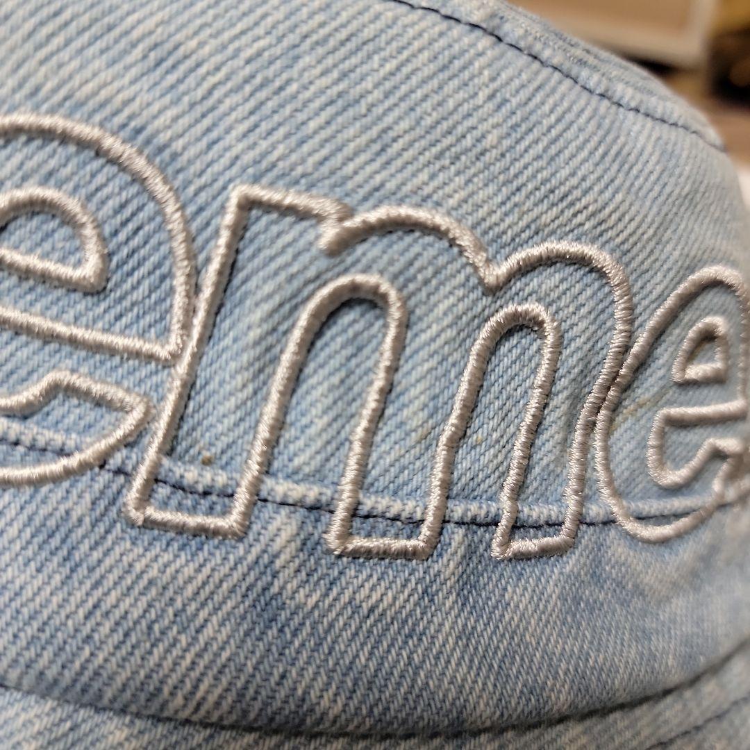 Supreme　デニム柄バケットハット