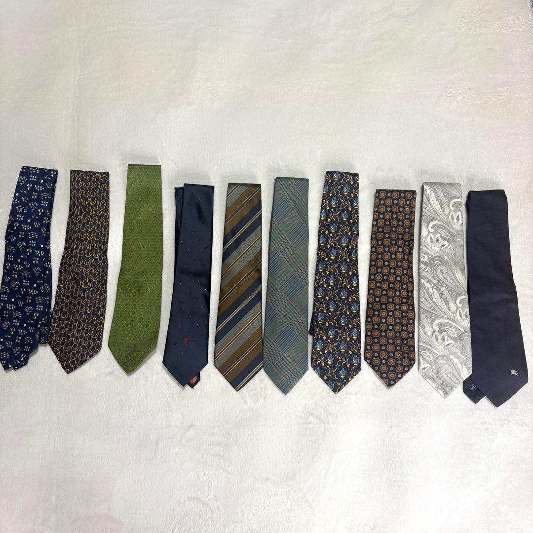 美品多数 ばら売り不可 ネクタイ エルメス Dior バーバリー まとめ