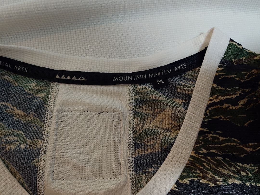 MOUNTAIN MARTIAL ARTS ノースリーブ MMA 迷彩 M 白