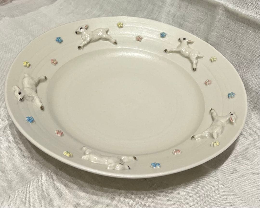 【未使用】　佐々木忍さん　ヤギのプレート