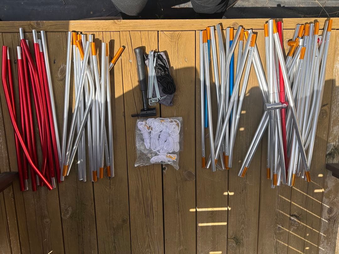 3回のみ使用 小川テント Tierra Largo⭐︎別売りリビングシート付けます