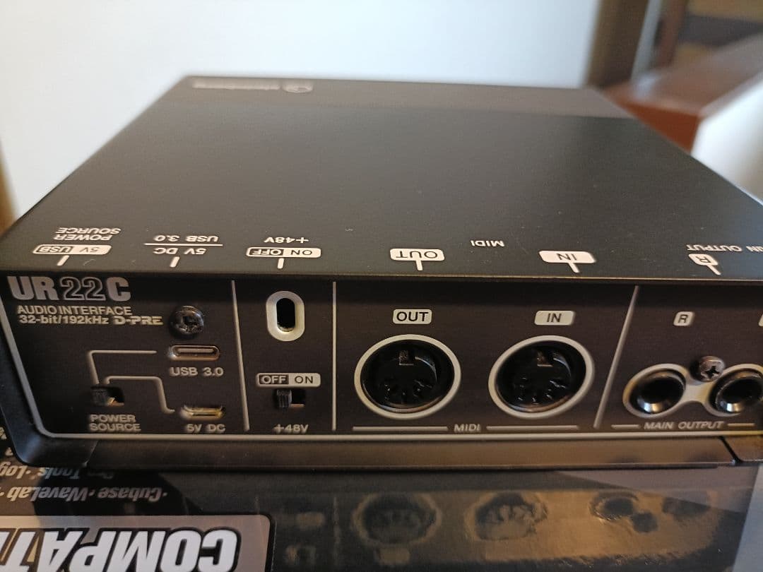 DTM・DAW UR22C(Steinberg)