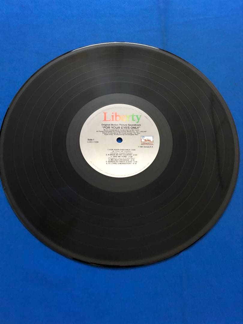 LPレコード♢Bill Conti ♢1981年♢うg4871w42