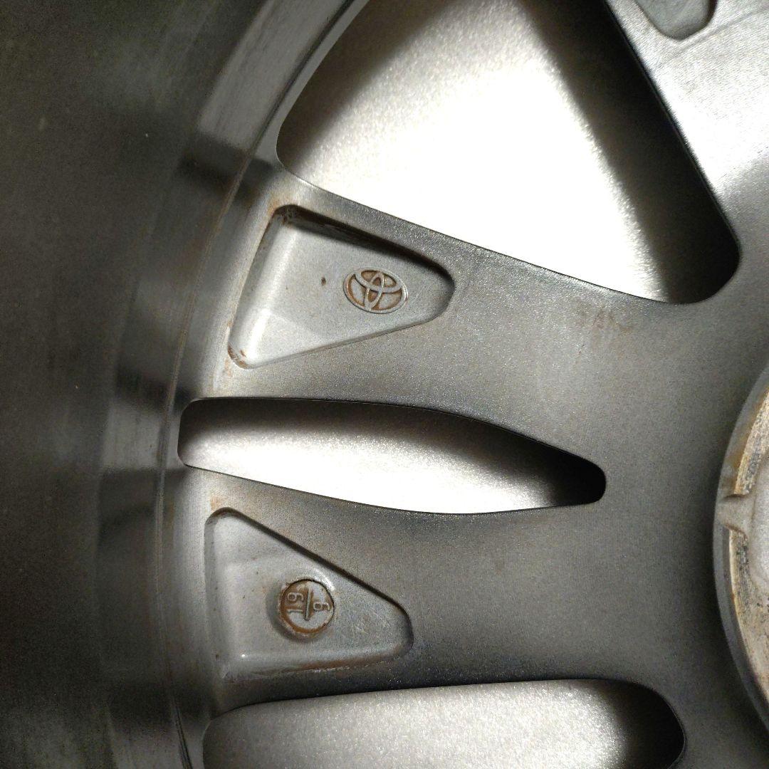 美品、カローラツーリングハイブリッド、純正品17インチアルミホイール1本