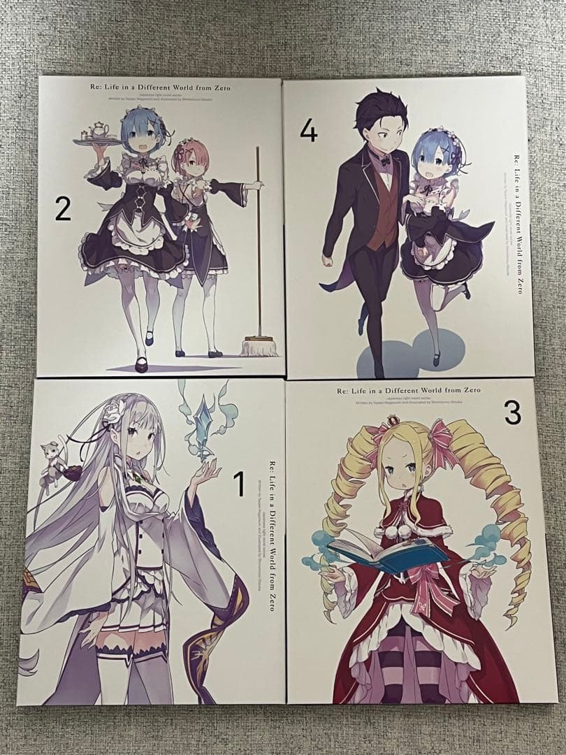 Re:ゼロから始める異世界生活 DVD 全巻セット　コンプリートガイドブック付