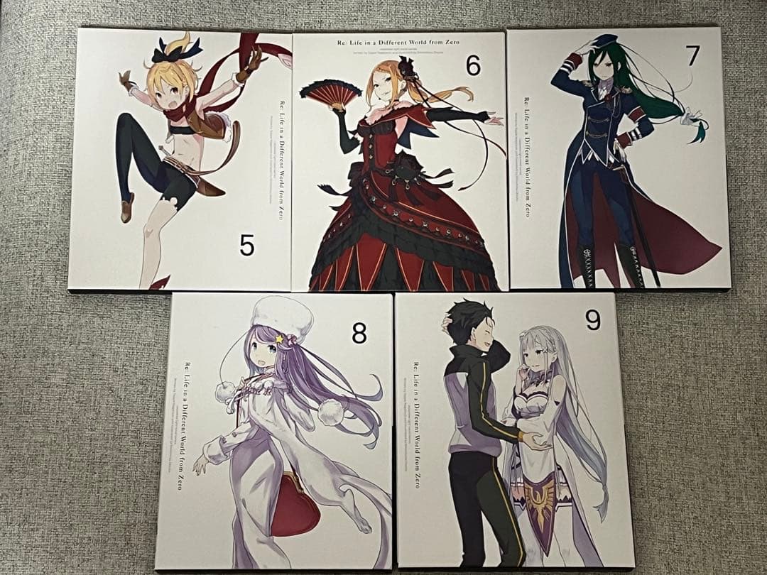 Re:ゼロから始める異世界生活 DVD 全巻セット　コンプリートガイドブック付