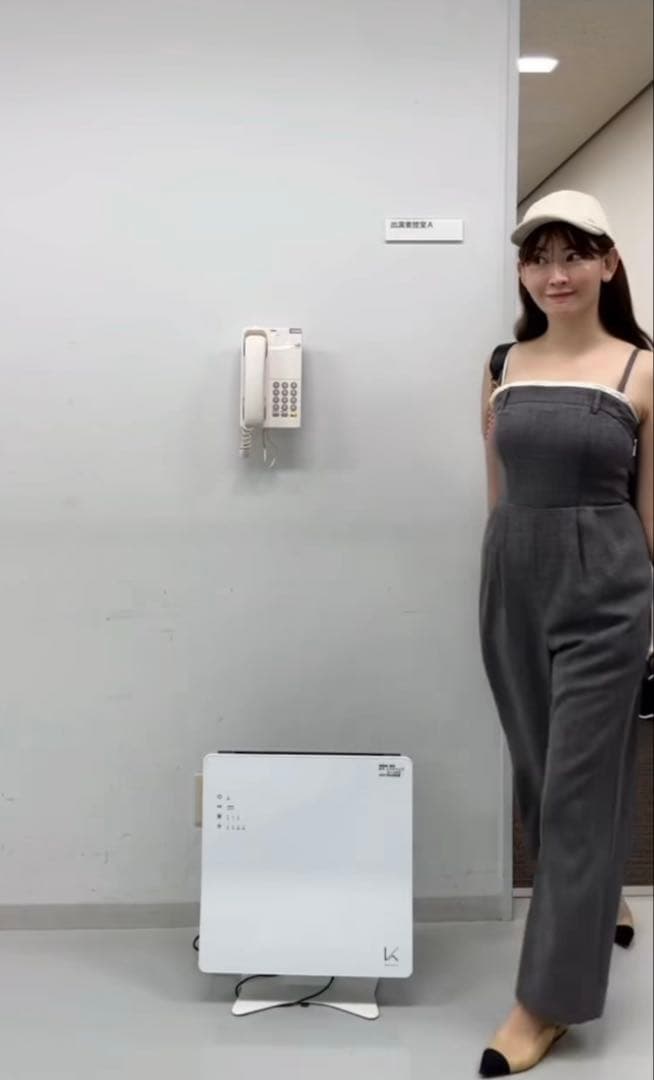 Her lip to♡Frilled Tweed Jumpsuit♡新品Mサイズ