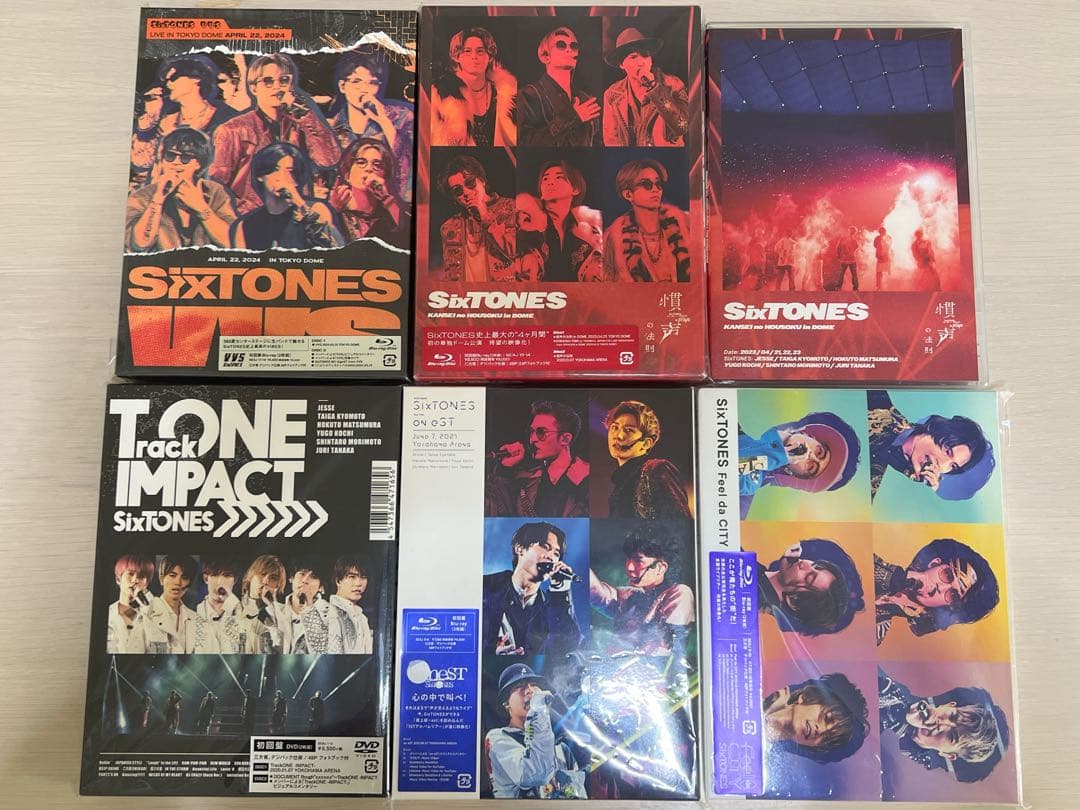 SixTONES ライブDVD Blu-ray まとめ売り