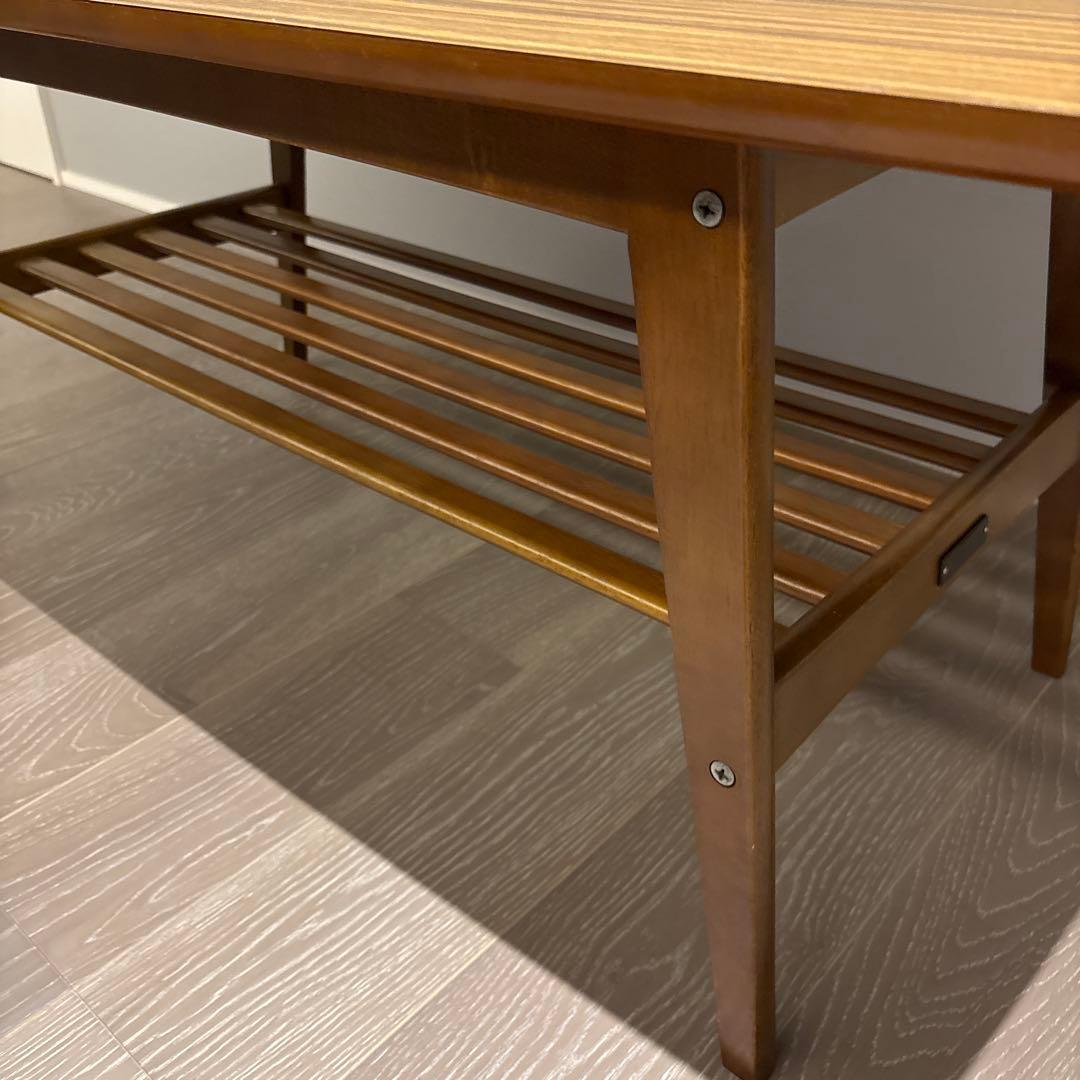 カリモク60　リビングテーブル　大　ウォールナットカラー