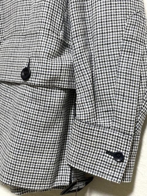 batak house cut 3者混毛 サファリジャケット サイズ36