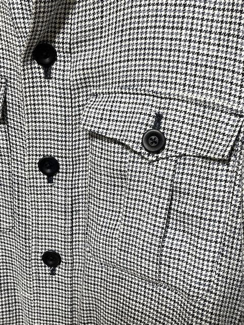 batak house cut 3者混毛 サファリジャケット サイズ36