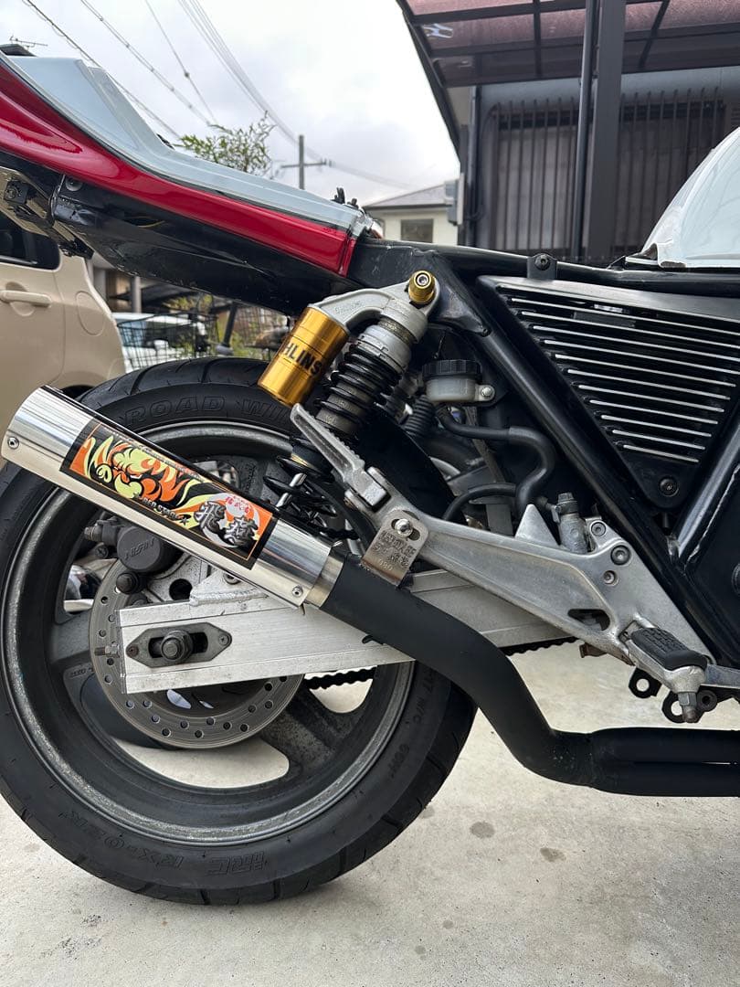 nc31 飛燕マフラー cb400sf