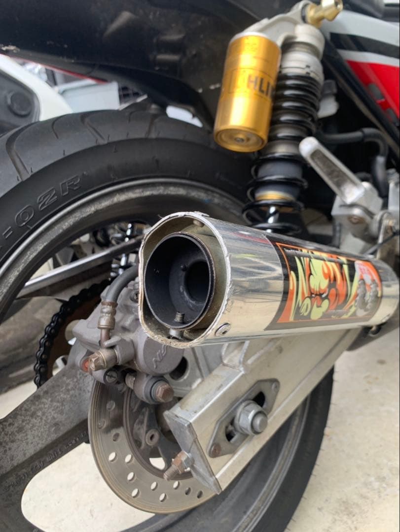 nc31 飛燕マフラー cb400sf