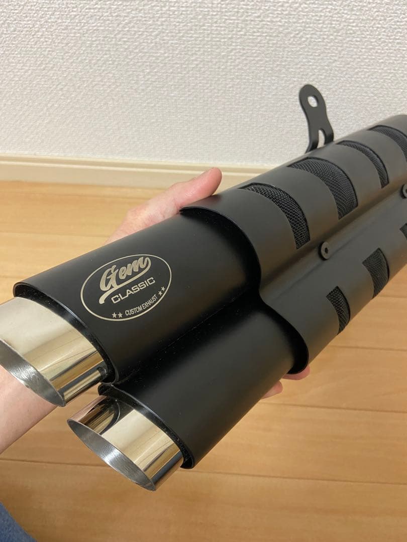 レブル250-500用　マフラーgemspeed製 V2