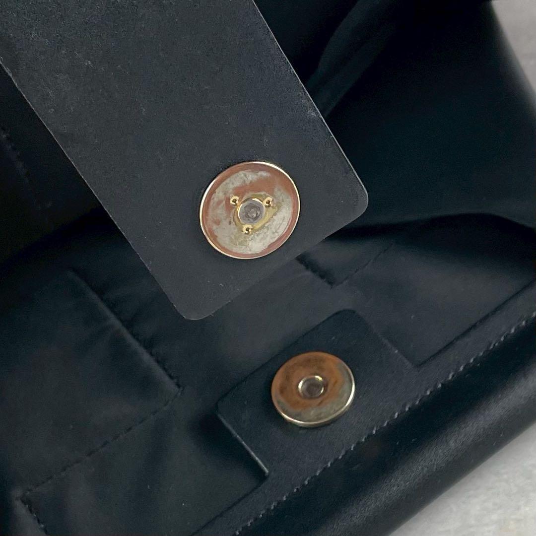 Ayuka✨IACUCCI ソルベット トートバッグ 黒 ナイロン×レザー