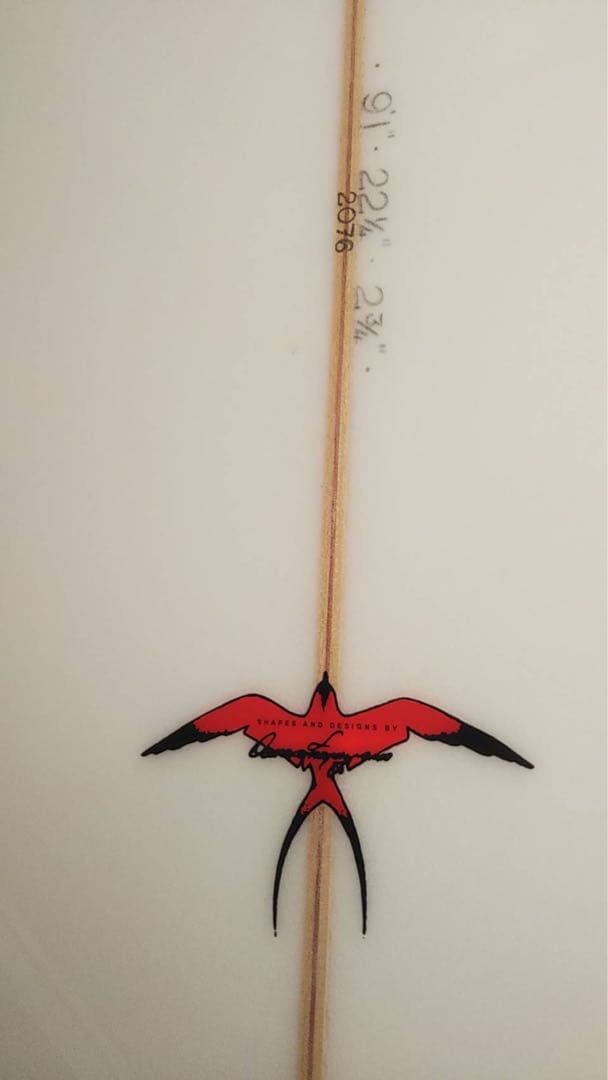 【新品未使用】ドナルドタカヤマ ハワイアンプロデザイン ビーチブレイク 9'1\"