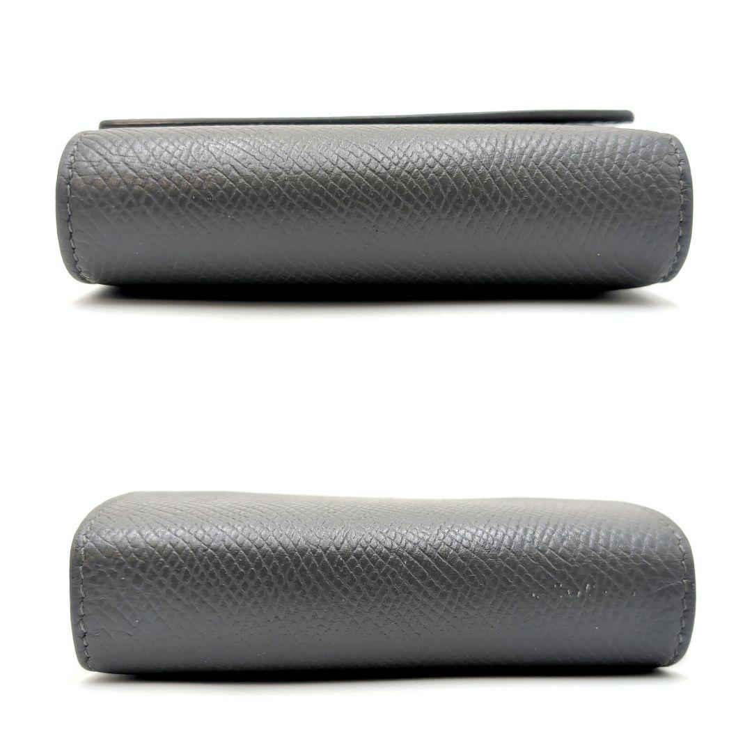 CELINE セリーヌ スモールトリフォールド ミニ財布 グレインレザー グレー