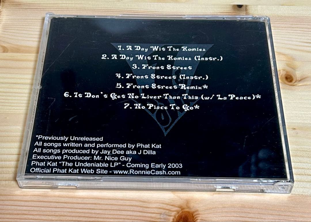 洋楽 1ST DOWN JAY DEE J.DILLA PHAT KAT 1995