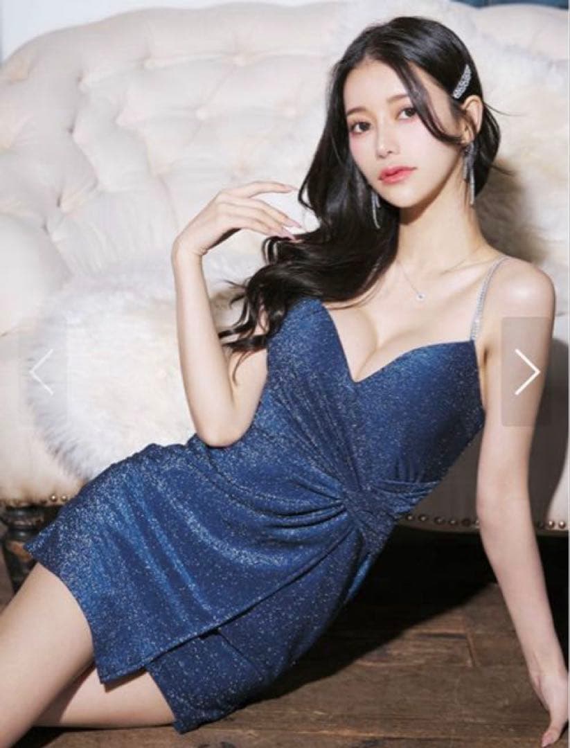 グリッターラメキャミドレス