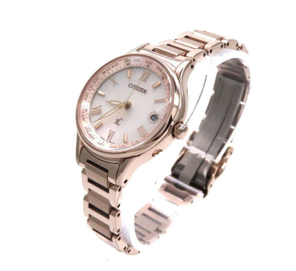 【EC1164-53W】☆新品同様☆CITIZEN シチズン 時計 クロスシー