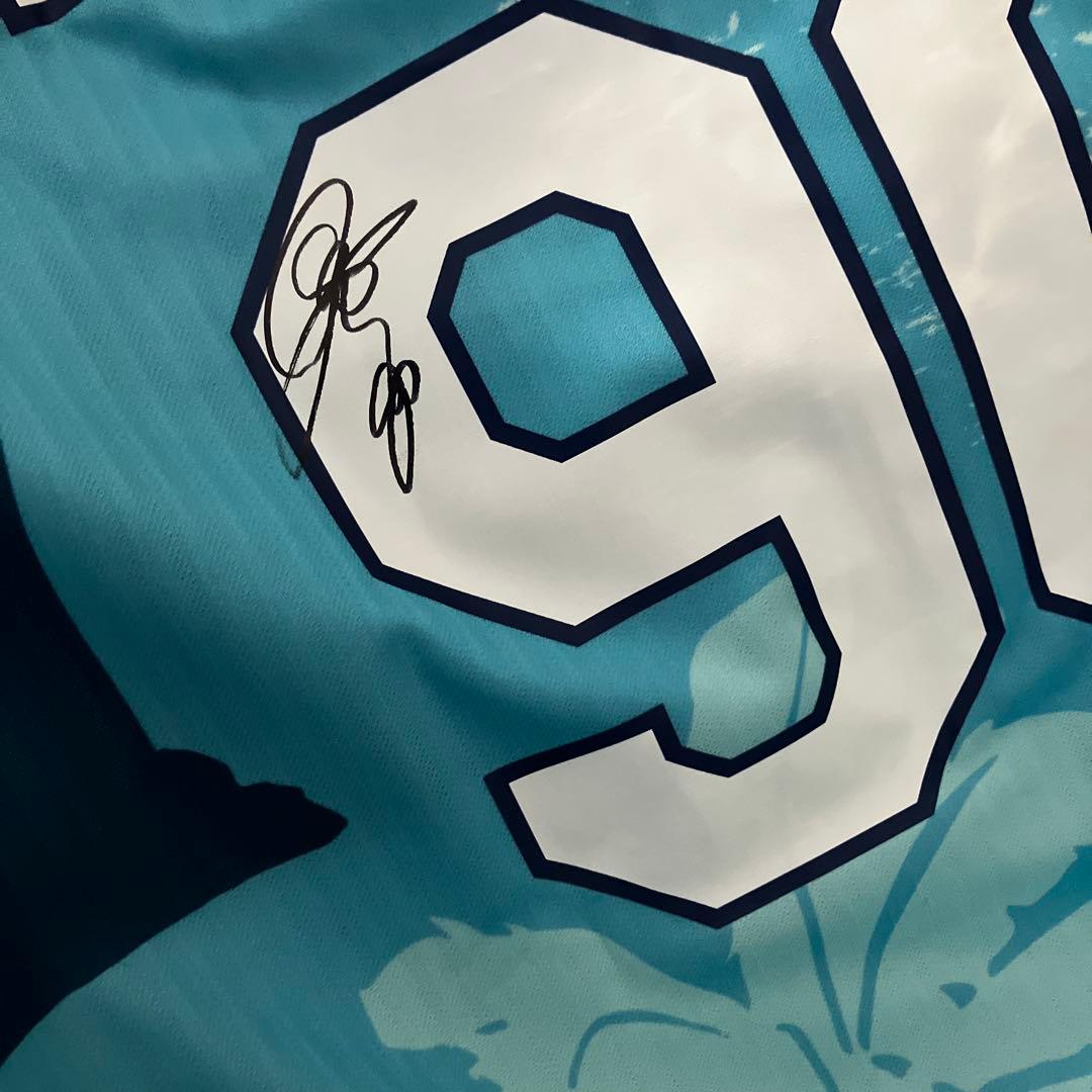 沖縄キャンプ2026 中日ドラゴンズ 松山晋也 直筆サイン ユニフォーム