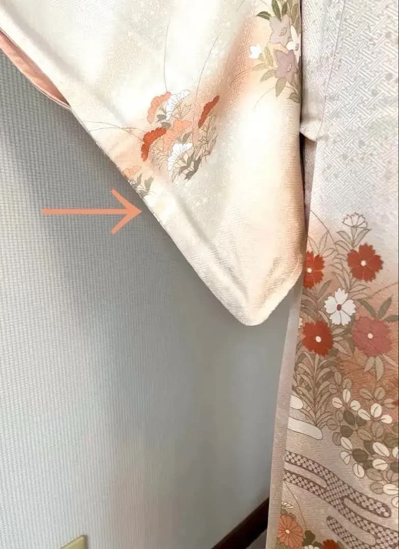 ご予約中です。未使用仕付け糸付 三松謹製 正絹訪問着 ヱ霞 麗しく雅なお色柄